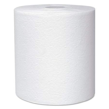 Scott Essential Hardwound Paper Towels, 1 Ply, Continuous Roll Sheets, 600 ft, White, 6 PK 50606